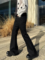 Retro Slim Fit Flared Jeans Pants 2