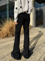 Retro Slim Fit Flared Jeans Pants 3