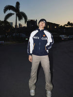 Retro Sporty Colorblock Hooded Track Jacket 5