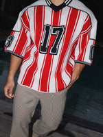 Retro Striped V-Neck Knit Sweater 3