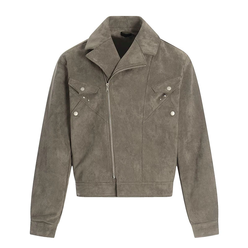 6189409467200,6189409467201,6189409467202, Retro Studded Suede Western Jacket