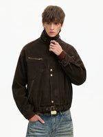 Retro Suede Flight Jacket 3