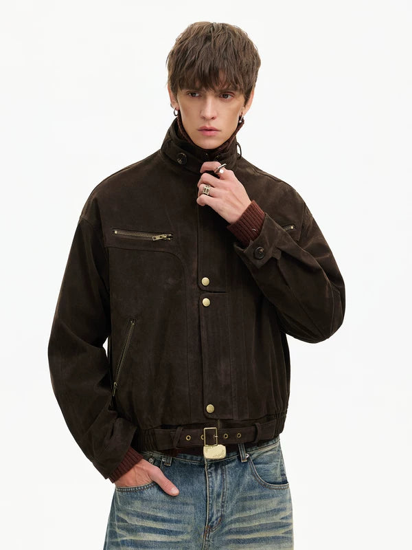 Retro Suede Flight Jacket 3