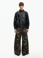 Retro Textured Leather Pilot Jacket 5