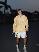 Retro Textured Relaxed Fit Shirt 2