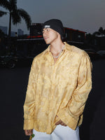 Retro Textured Relaxed Fit Shirt 3