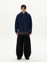 Retro Toggle Button Hooded Sweatshirt 5