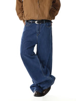 Loose Straight Leg Wide Leg Jeans Pants 3