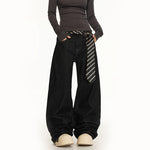 Retro Wide Leg Selvedge Denim Pants 2