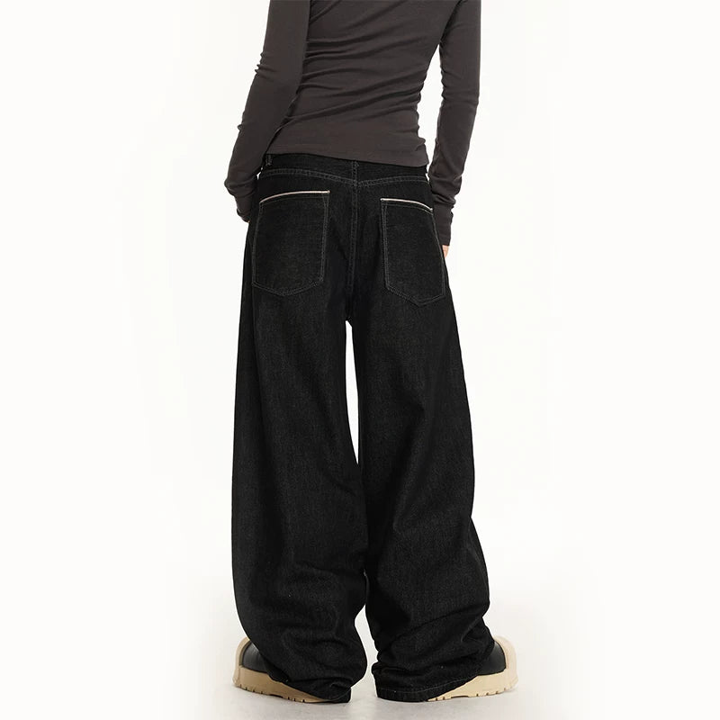 Retro Wide Leg Selvedge Denim Pants 4