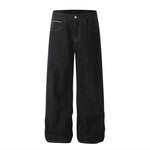 Retro Wide Leg Selvedge Denim Pants 5