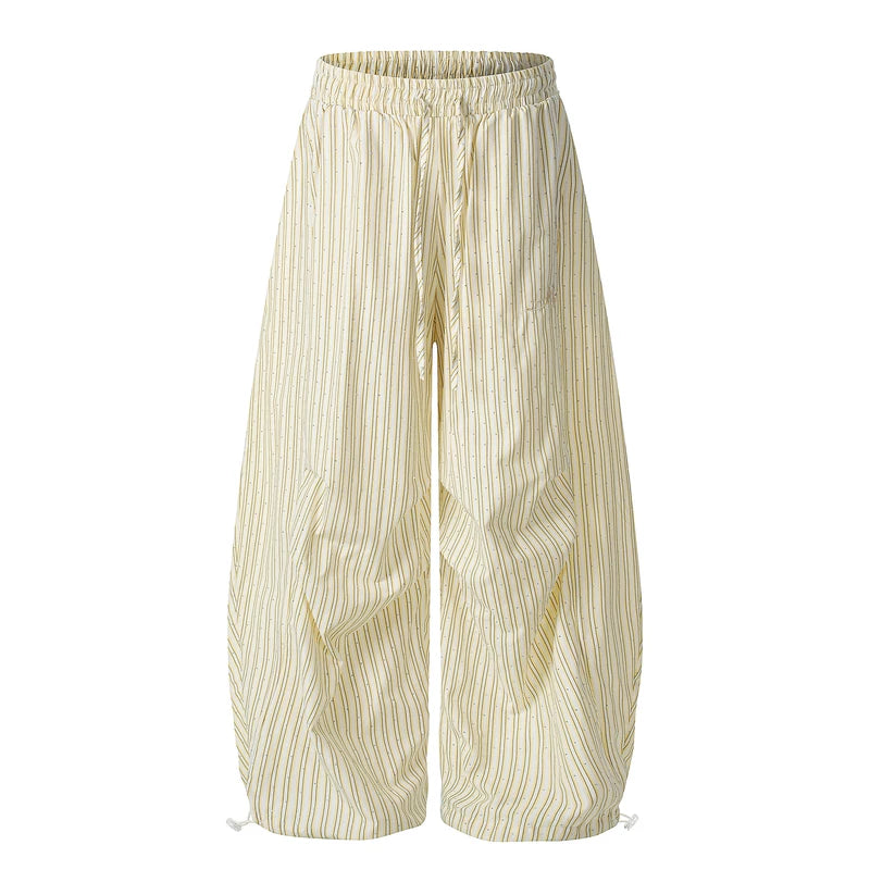 ,1627207:28324,6013407557768,1627207:28324,6013407557769,1627207:28324,6013407557771,1627207:28324,6013407557770,6013407557768,6013407557769,6013407557771,6013407557770, Rhinestone Striped Wide Leg Paratrooper Pants