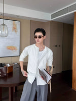 Ribbed Knit Raglan Sleeve Cardigan Sweater 2