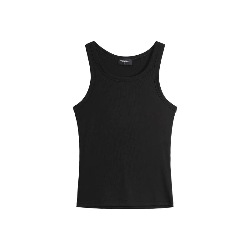 6028455161589,6028455161590,6028455161591, Ribbed Slim Fit Wide Shoulder Sports Vest