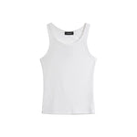 6028455161592,6028455161593,6028455161594, Ribbed Slim Fit Wide Shoulder Sports Vest