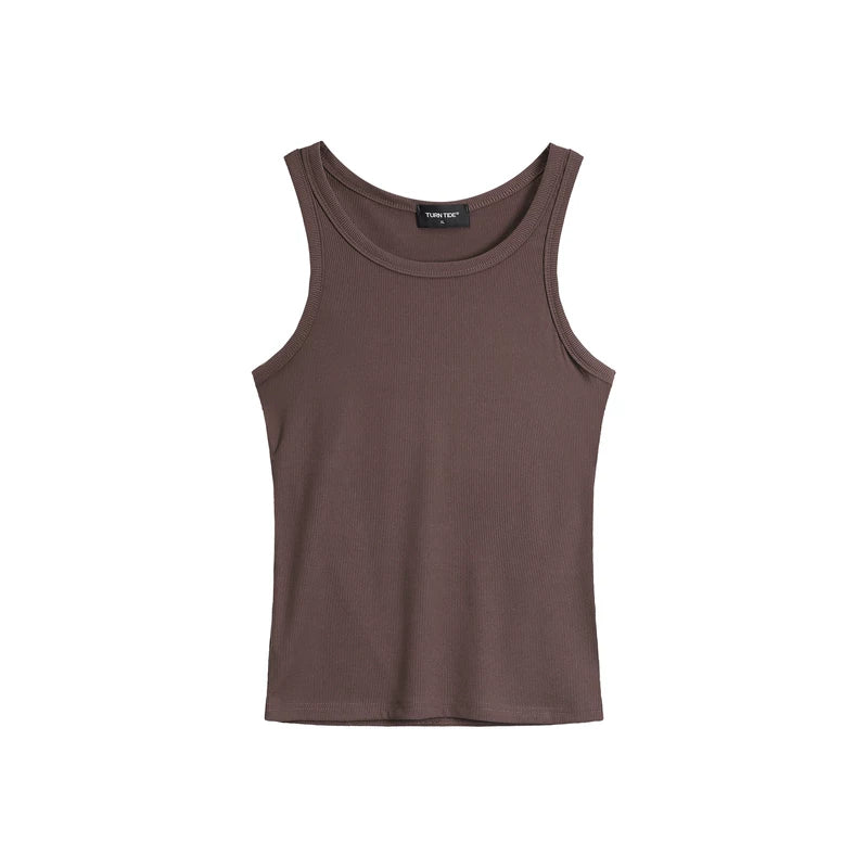 6028455161595,6028455161596,6028455161597, Ribbed Slim Fit Wide Shoulder Sports Vest