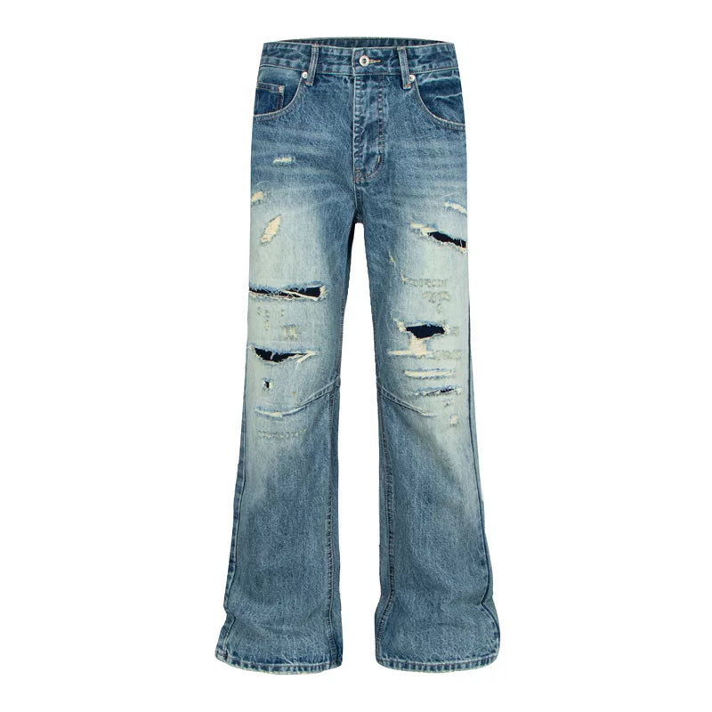 1627207:28338,6015937857781,1627207:28338,6015937857782,1627207:28338,6015937857783,1627207:28338,6015937857784,1627207:28338,6015937857785,6015937857781,6015937857782,6015937857783,6015937857784,6015937857785, Ripped Straight Leg Loose Fit Jeans Pants
