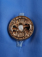 Ruffled Ice Silk Vintage Dress Shirt 5