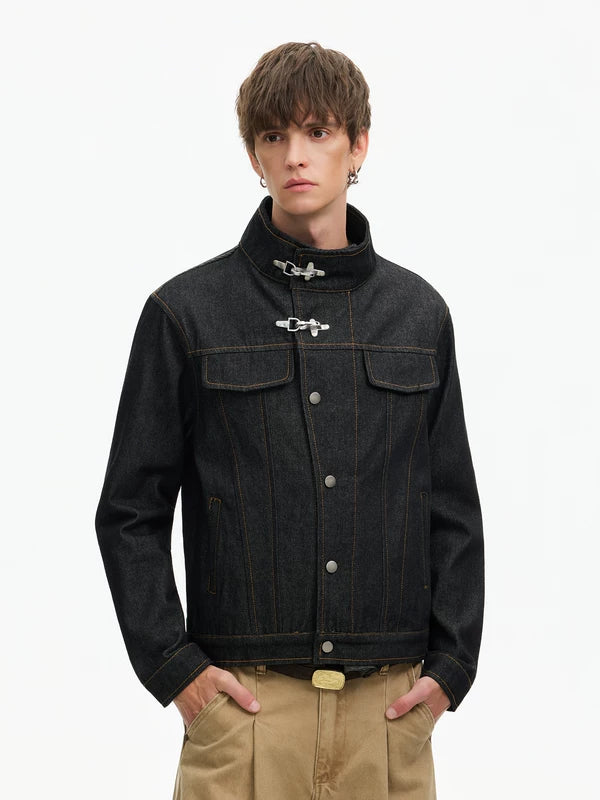 Short Retro Denim Jacket 2