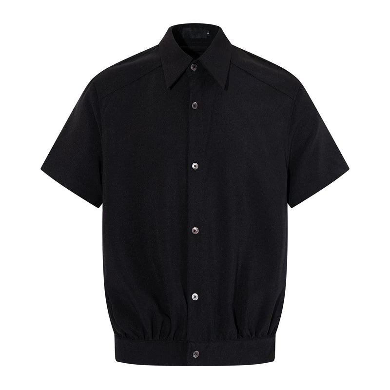 6037406864433,6037406864434,6037406864435,6037406864436, Short-Sleeve Boxy Fit Polo Shirt