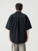 Short-Sleeve Button-Up Casual Shirt 3