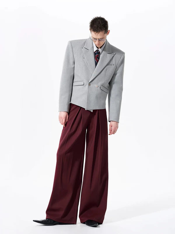 Short Tailored Suit Jacket 2