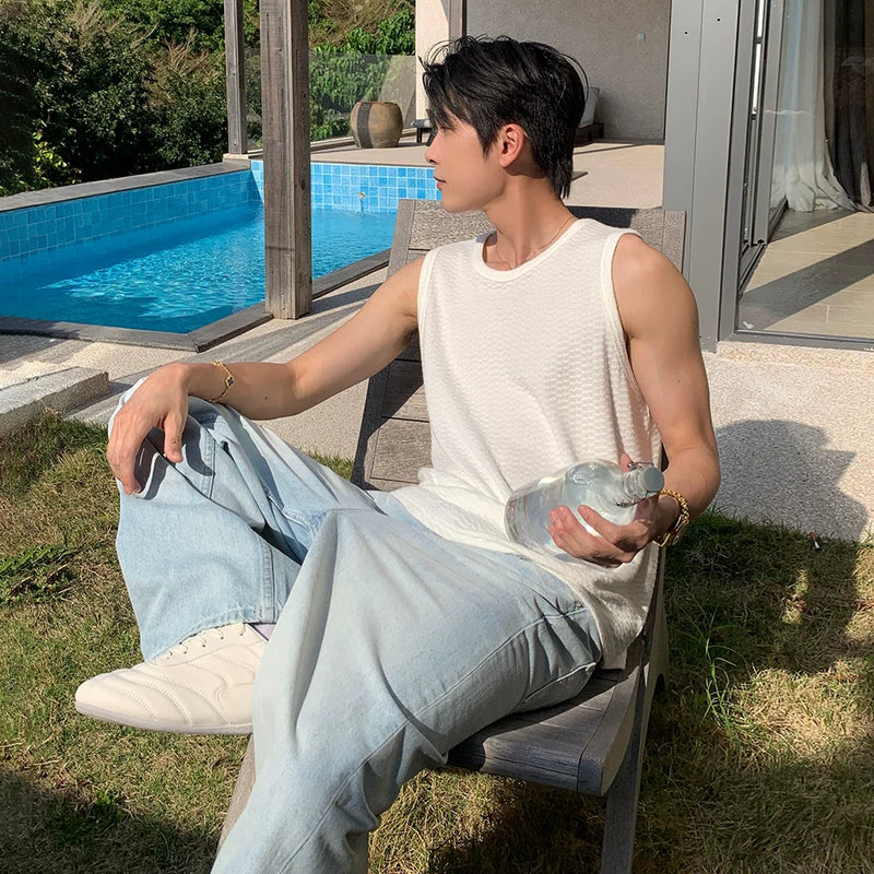 6042698000958,6042698000959,6042698000960,6042698000961, Sleeveless Casual Sports Training Tank Top