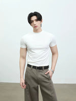 Slim Fit Crew Neck Short Sleeve T-Shirt 5