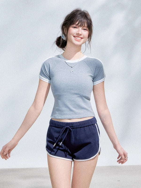 Slim Fit Raglan Short-Sleeve T-Shirt 5