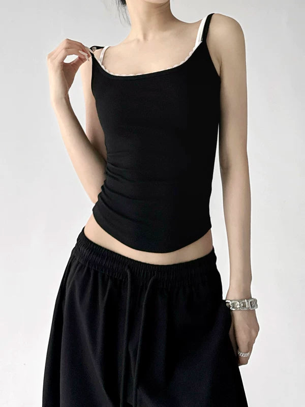 Slim Fit Scoop Neck Camisole Tank Top 5