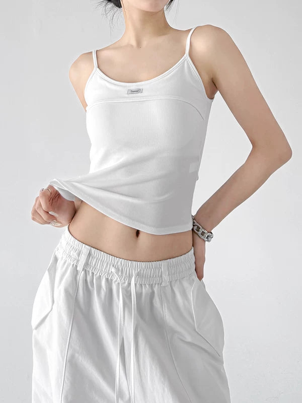 Slim Fit Square Neck Camisole Tank Top 4