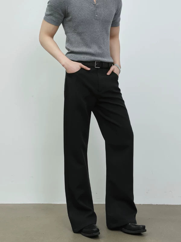 Slim Fit Straight Leg Dress Pants 3