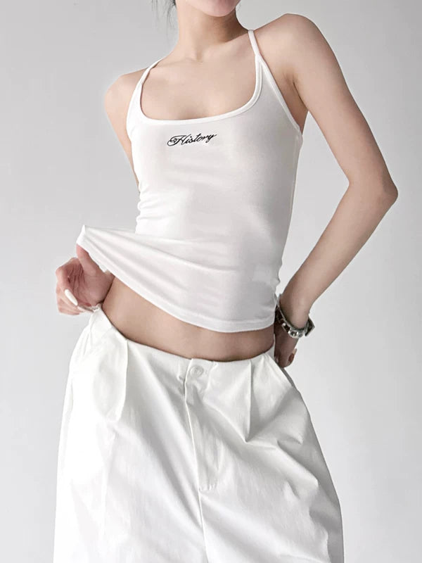 Slim Square Neck Camisole Tank Top 3