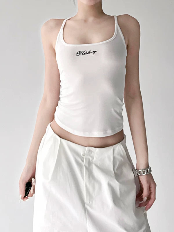 Slim Square Neck Camisole Tank Top 4