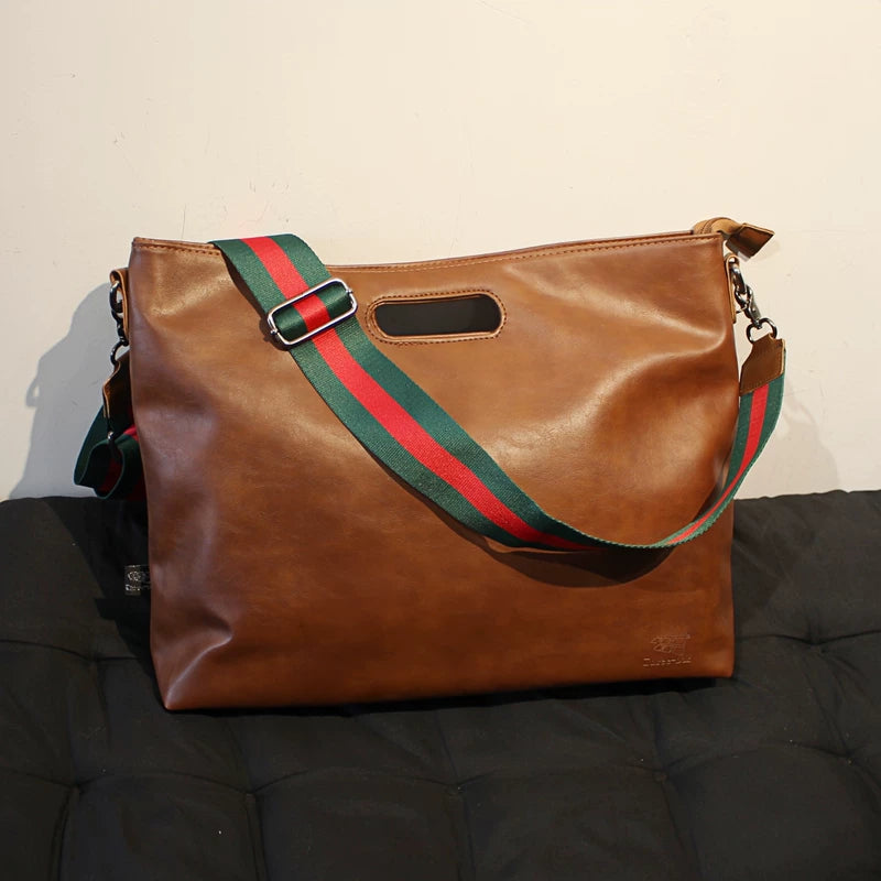 ,6015271232413, Soft Leather Large Capacity Crossbody Bag