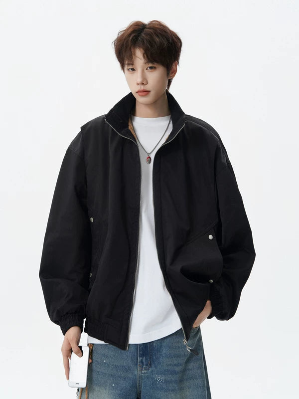 Stand Collar Insulated Pilot Jacket 5