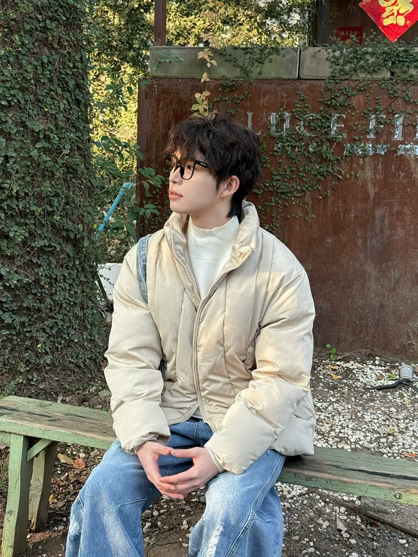 ,6018073336185,6018073336186,6018073336187,6018073336188, Stand Collar Insulated Puffer Jacket