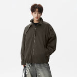 6161800970633,6161800970634,6161800970635,6161800970636,6161800970637,6161800970638,6161800970639, Stand Collar Insulated Workwear Jacket