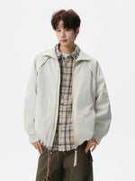 Stand Collar Insulated Workwear Jacket 4