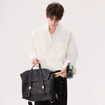 6035434068546,6035434068547,6035434068548,6035434068549, Stand Collar Lyocell Cotton Workwear Shirt