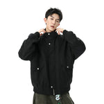 6018194212132,6018194212133,6018194212134,6018194212135,6018194212136,6018194212137,6018194212138, Stand Collar Wool Blend Casual Jacket