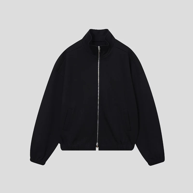 1627207:4367329,6012129241749,1627207:4367329,6012129241747,1627207:4367329,6012129241748,6012129241749,6012129241747,6012129241748, Stand Collar Zip Sweatshirt and Pants Set