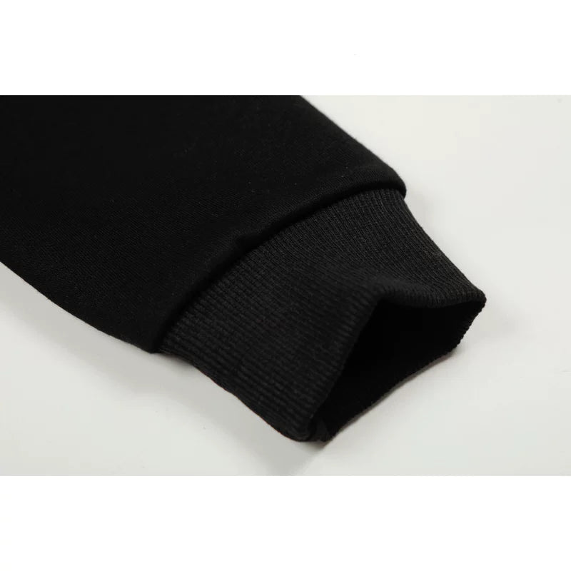 Star Print Zip Hoodie with Cat Ears 2