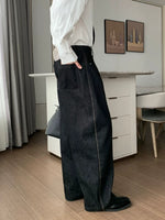 Straight Leg Casual Denim Pants 2