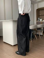 Straight Leg Casual Denim Pants 3