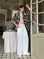 Straight Leg Dress Pants with Beaded Detail 3