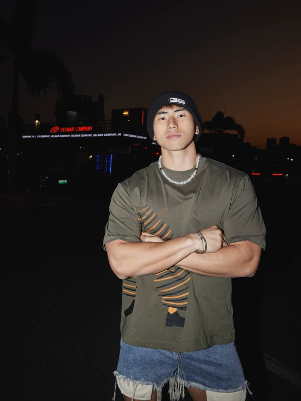 Street Graphic Loose Fit Short-Sleeve T-Shirt 3