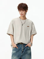 Street Style Loose Fit Stitch T-Shirt 4