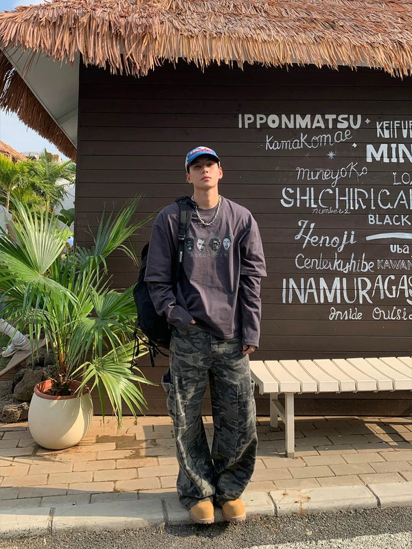 Streetwear Oversized Graphic Long Sleeve T-Shirt 5