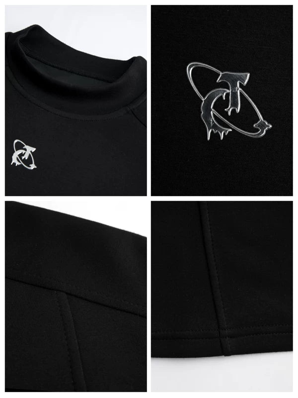 Stretch High-Neck Long Sleeve Base Layer 4